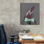  «Dapper Dude» par Michele Norman, art mural sur toile, 26 po x 30 po