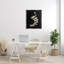 «Sureal Piano Keys Spiral - Floater Frame», impression sur toile-463889336-463889343