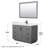 Miranda 48" Freestanding Single Bathroom Vanity with Cultured Marble Top with 46" Mirror-97925157-97925158-97925162