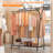 Madelein Rolling Clothes Racks, Heavy Duty Garment Rack, Clothing Rack with Wheels and Casters-816811627