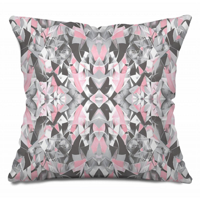 Coussin Crystal, H 14 po x l 14 po