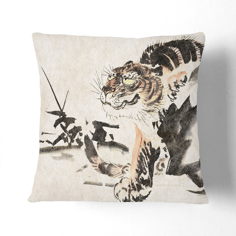 Square Throw Cushion, 40cm H x 40cm W x 15cm D