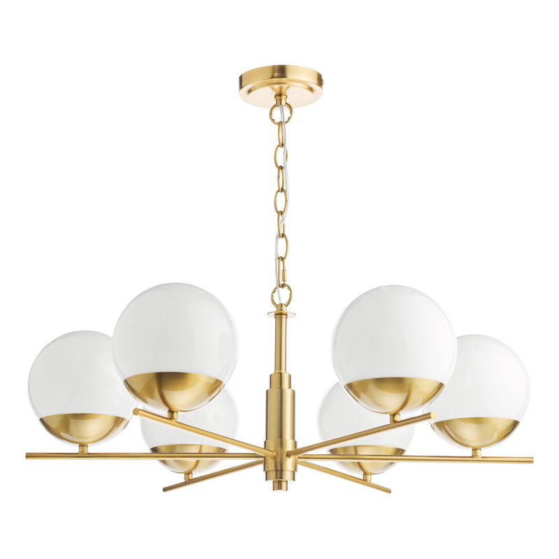 Aydrian 6 - Light Brass Pendant