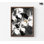 Art floral noir et doré I par Cartissi