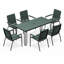 Ensemble de 4 chaises d'extérieur en polystyrène-404954821