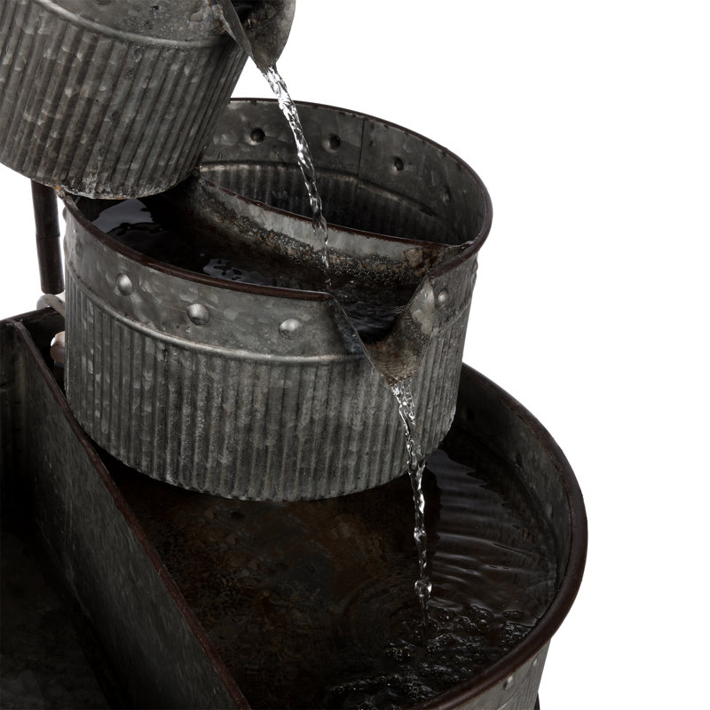 Isabelly Metal Floor Fountain