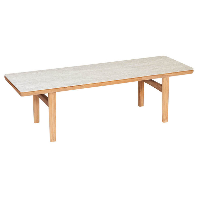 Monterey Outdoor Coffee Table, White