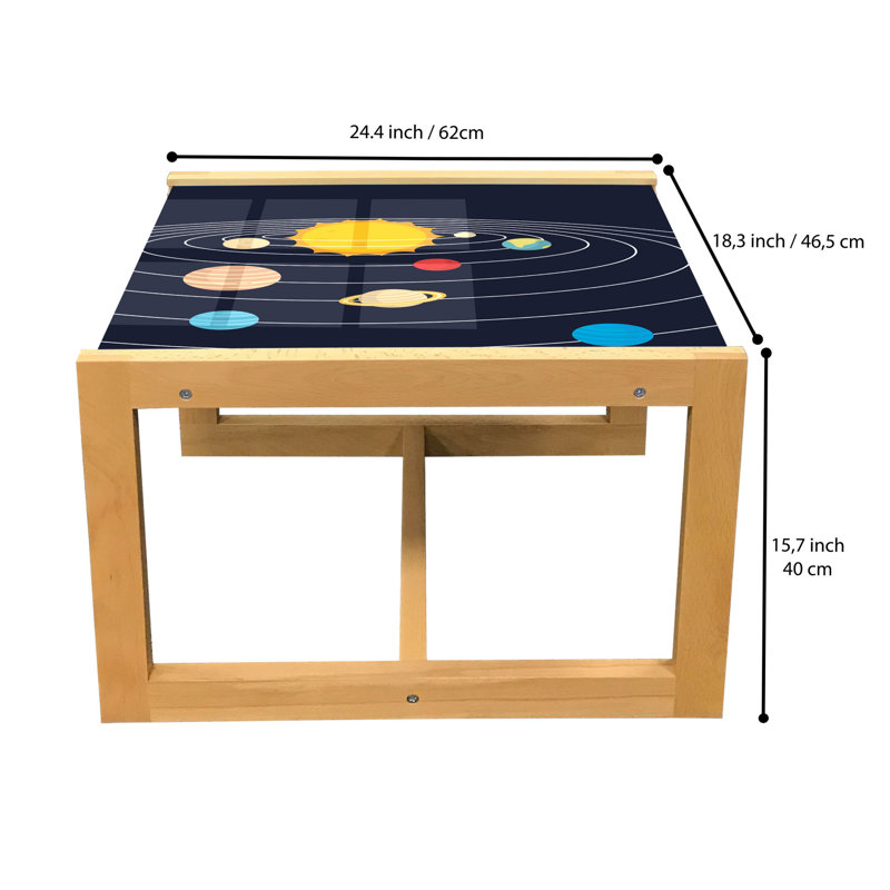Jamisyn Sled Coffee Table, 62cm H x 46cm W x 40cm D