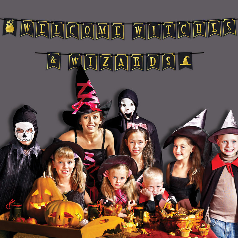 Banderole Foil Welcome Witches & Wizards