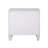 Two-Tone Finish Nightstand With 2 Drawers, Rustic Gray And Weathered White