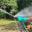 Ensemble de jets d'égout pour laveuse à pression, tuyau de nettoyage de drain de 50 pi, 4000 psi Npt 1/4 po, tuyau d'angle rotatif et bouton à jets d'égout