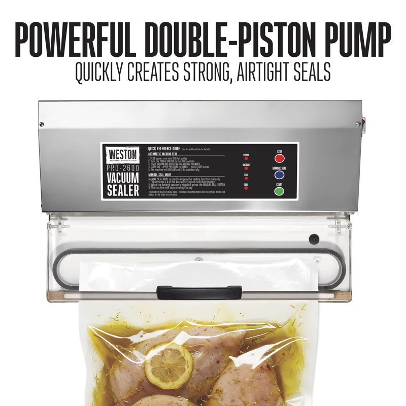 Weston Pro-2600 15" Stainless Steel Vacuum Sealer