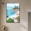 «A Beautiful Day Canvas Vibrant Coastal Wall Art» par Art Remedy-104626003-104626017