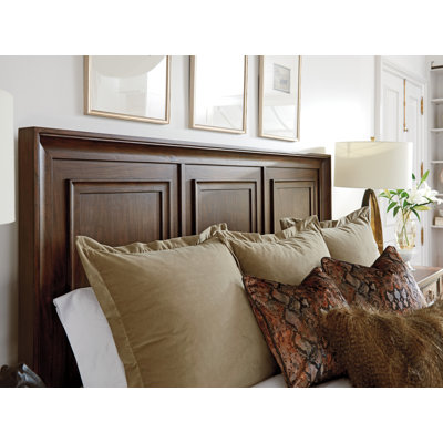 Silverado Walnut Creek Wood Panel Headboard by Lexington