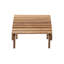 Malibu Teak Outdoor Adirondack Ottoman