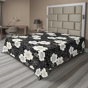 Gris anthracite, gris, blanc / floral 3