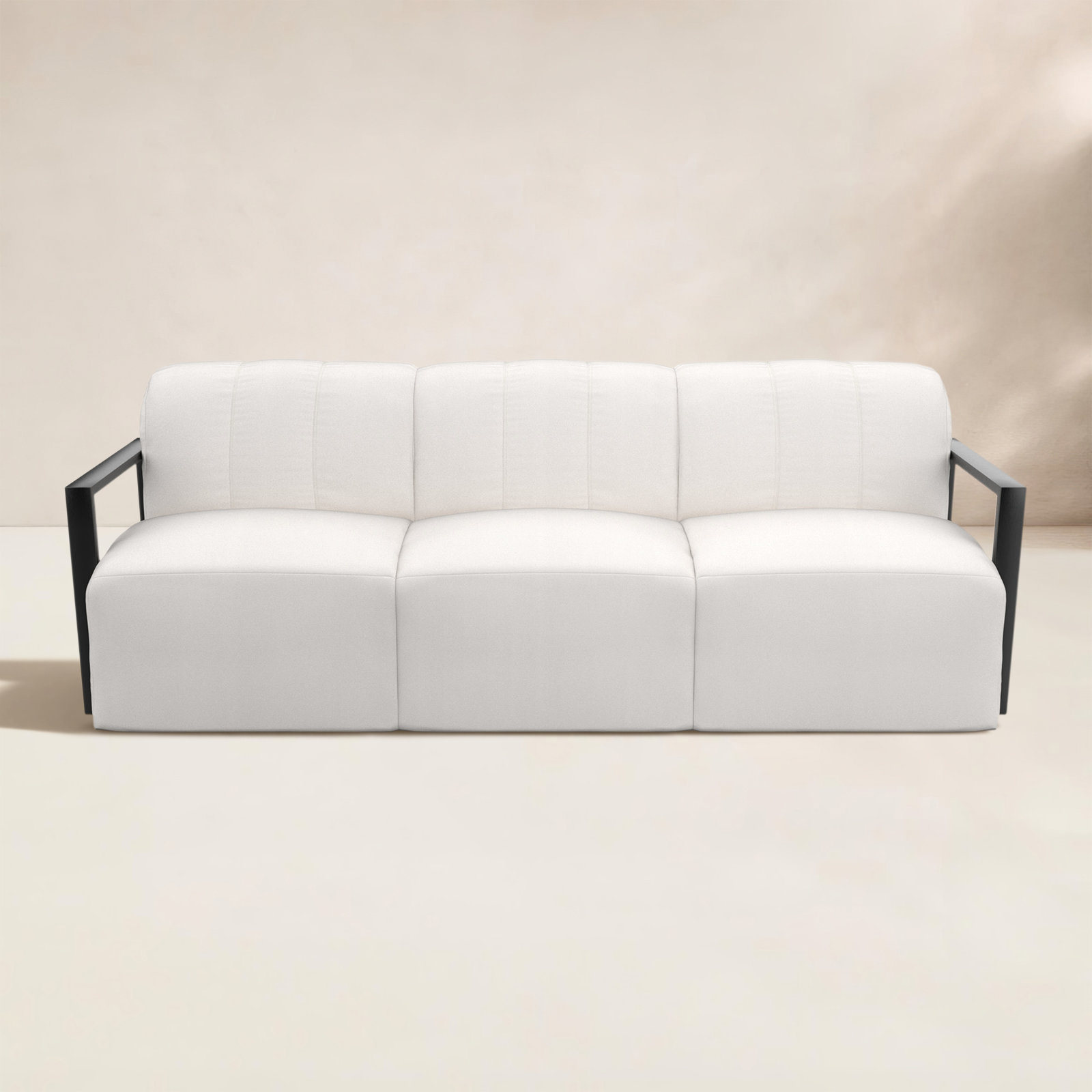 Rosalie 90" Sunbrella® Patio Sofa, White