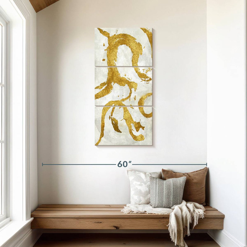 Exuberant I, 44" H x 21" W