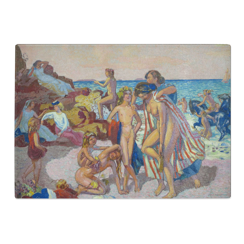 Bacchus and Ariadne by Maurice Denis Chopping Board, 0.4cm H x 29cm W x 39cm L