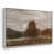 White Floater Framed Canvas selected
