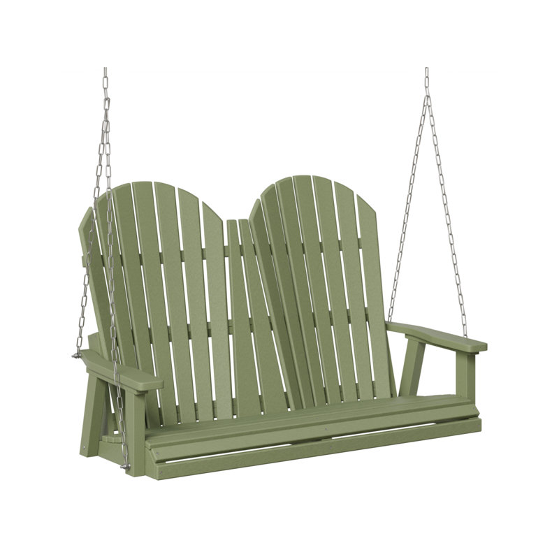 Berlin Gardens Comfo Back Double Swing With Stainless Steel Chains, Sage