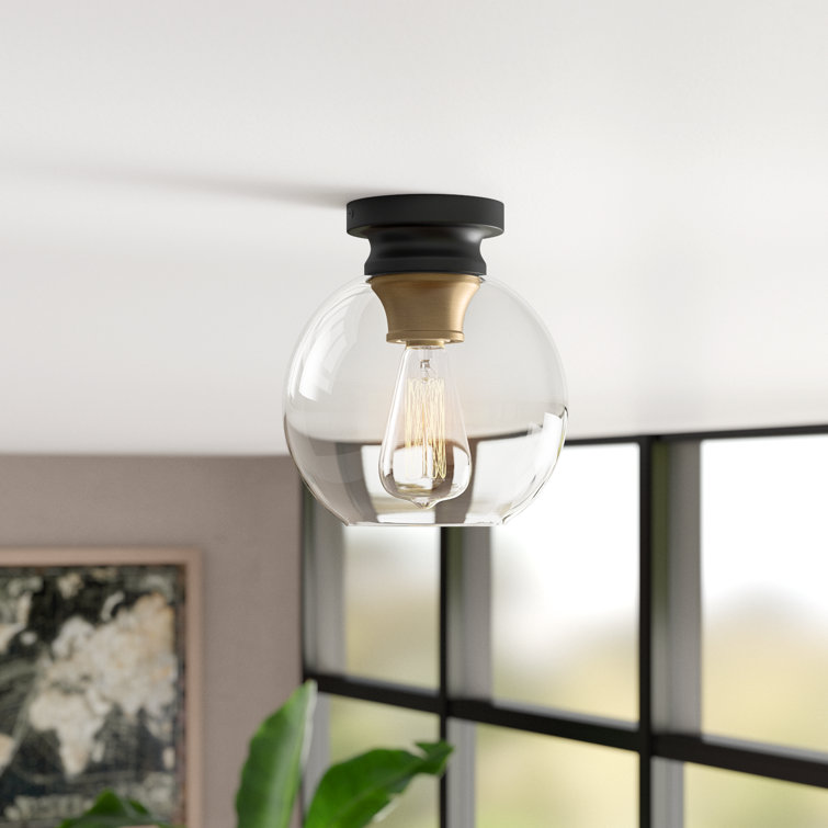 Hitchens Glass Flush Mount