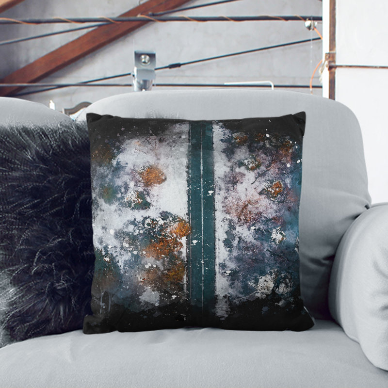 Square Throw Cushion, 40cm H x 40cm W x 15cm D