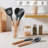 10-Piece Silicone Cooking Utensils Set With Wooden Handle, Heat Resistant Nonstick Kitchen Tools For Safe And Healthy Cooking-112320123
