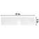 Biarritz 3" x 11.88" Straight Edge Ceramic Brick Look Subway Wall Tile