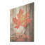 Érable Mark Autum Red I - arbre érable, art sur bois de pin naturel-277754846