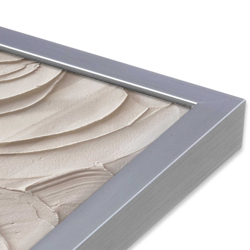 Imprimé Wave Formations II, Argent argent, H 17,25 po x l 13,25 po, Framed Print without Mat (Incorrect 2)