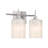 Omperkash 2-Light Bathroom Vanity Light in Brushed Nickel-771597259