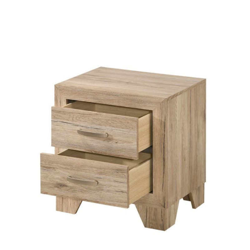 Miquell 22'' W Nightstand, Natural