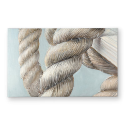 Boat Rope Knot Closeup Door Mat | Still Life Home Decor