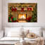 Foyer de Noël décoré-261531937