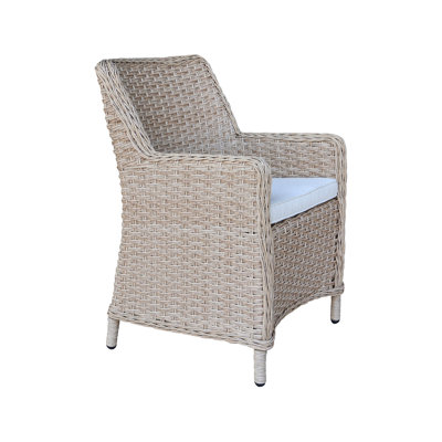 Jahson Patio Dining Chair with Cushion