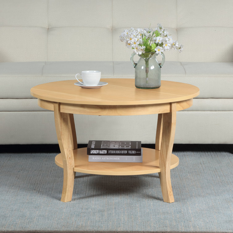 Carbin 30" Coffee Table with Shelf