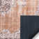 Nile Tarifa Bohemian Medallion Machine Washable Flat Pile Rust Rug