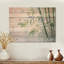 Bamboo Romantic Dream II - imprimé floral sur bois de pin naturel-635713614