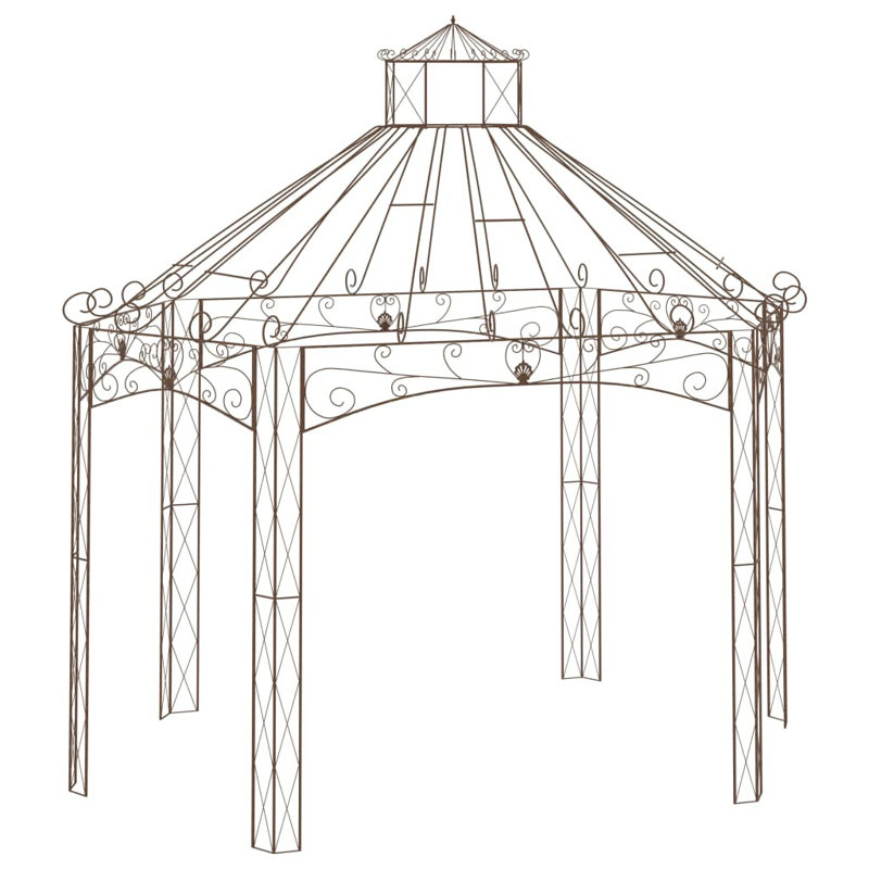 Smethwick 4m x 2.5m Iron Pop-Up Gazebo