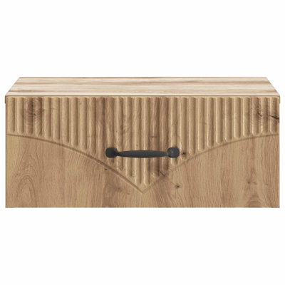 49cm W Manufactured Wood Bedside Table