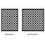 Block Pattern Aluminum Laser-Cut Privacy Screen Panel  – Powder-Coated Outdoor Metal Wall Art, Decorative Garden Fence Privacy Divider-63890278-63890282