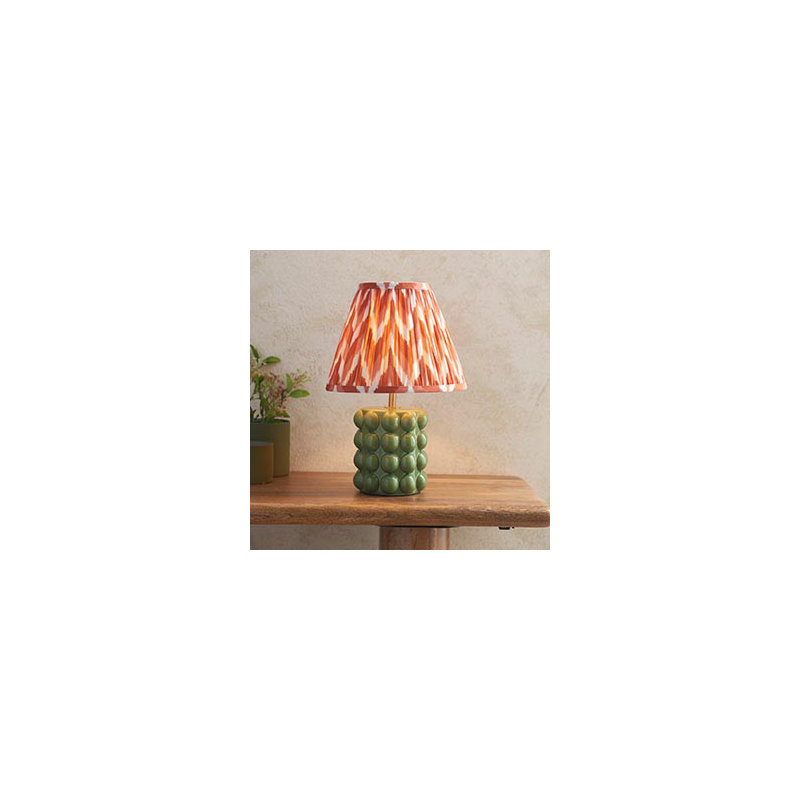 Bobble Table Lamp, Apricot Orange