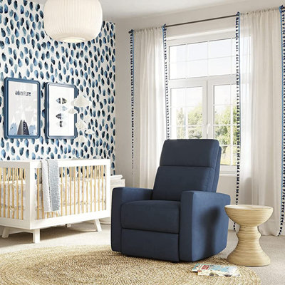 Nurture& The Glider Premium Power Recliner Nursery Glider Chair with Adjustable Head Support