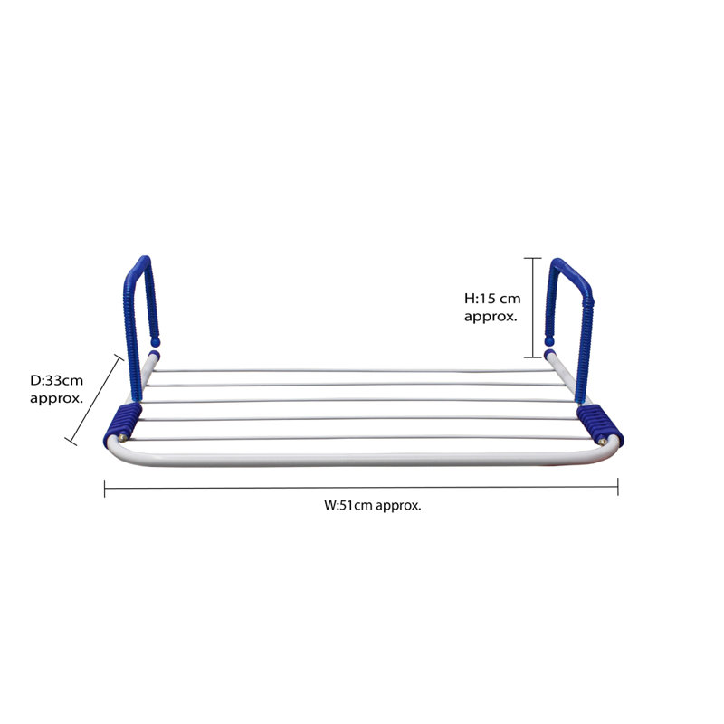 Plastic Foldable Wall-Mounted Drying Rack