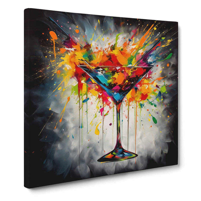 Cocktail Abstract Art No.1 - No Frame Print