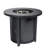 40000Btu Propane Fire Table, 30Inch, Electronic Ignition 30Inch Table With Lid, 40000Btu, Steel Construction Garden-1633421077