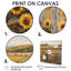 Donara Sunflowers Beside The Farm Fence V - Art mural tournesols-1177700761-1177700847-1177700845