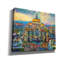 «Mexico City Palace in the Rain» par Pedro Gavidia - reproduction d'art sur toile tendue-1101443137