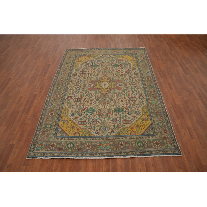 Tapis traditionnel en laine 6 x 9